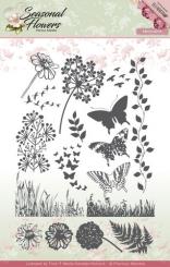 Clearstempel A5 - Precious Marieke - Seasonal Flowers 