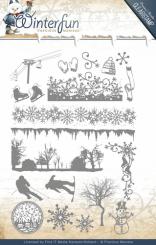 Clearstempel A5 - Precious Marieke - Winterfun 