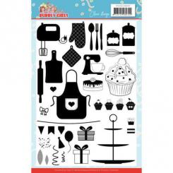 Clearstempel A5 - Yvonne Creations - Bubbly Girls - Party 