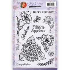 Clearstempel A5 - Yvonne Creations - Very Purple 