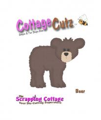 CottageCutz Stanzschablone Bär 