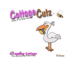 CottageCutz Stanzschablone Pelikan 