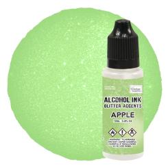 Couture Creations Alcohol Ink Glitter Accents Tinte - 12ml Apple / Grün Apple / Grün
