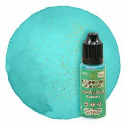 Couture Creations Alcohol Ink Golden Age Tinte - 12ml Turquoise / Türkis Turquoise / Türkis