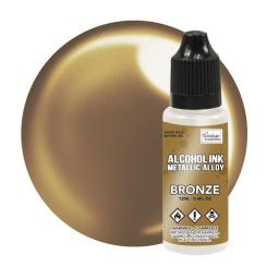 Couture Creations Alcohol Ink Metallics Tinte - 12ml Bronze Bronze