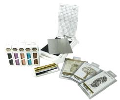 Couture Creations GoPress and Foil (EU) + 3 Heißfolienstempel & 5 Heißfolienstempel Folien 