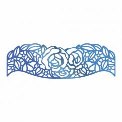 Couture Creations Heißfolienstempel 1tlg - Rosen Borde 