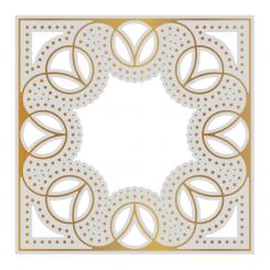 Couture Creations Stanz- & Heißfolienstempel 1tlg - Cathedral Fenster Hintergrund 