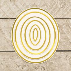 Couture Creations Stanz- & Heißfolienstempel 6 tlg. - Oval 