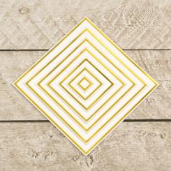 Couture Creations Stanz- & Heißfolienstempel 7 tlg. - Quadrat 