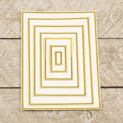 Couture Creations Stanz- & Heißfolienstempel 7 tlg. - Rechteck 