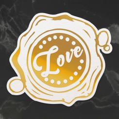 Couture Creations Stanz- & Heißfolienstempel - Stempel of Love 