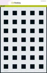 CraftEmotions MM Mix Schablone Basis Blöcke 20mm A4 