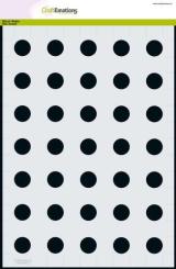CraftEmotions MM Mix Schablone Basis Kreise 20mm A4 