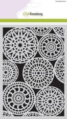CraftEmotions Mask Stencil / Schablone - Fantasy Kreis A5 