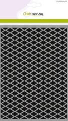 CraftEmotions Mask Stencil / Schablone - Rhombus A5 