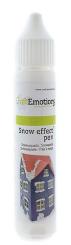 CraftEmotions Schnee Effect Pen weiß 30ml mit Konturenspitze 