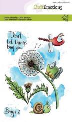 CraftEmotions Silikon Stempel Set A6 9tlg. - Käfer 2 by Carla Creaties 