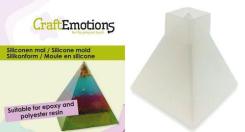 CraftEmotions Silikonform Pyramide 5,7x6cm 