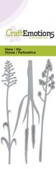 CraftEmotions Stanz- und Prägeschablone – blühendes Gras 