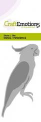 CraftEmotions Stanz- und Prägeschablone 1tlg - Kakadu 