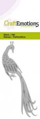 CraftEmotions Stanz- und Prägeschablone 1tlg - Pfau 