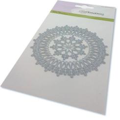 CraftEmotions Stanz- und Prägeschablone 2tlg - Magic Eiskristall 