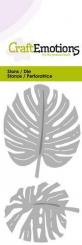 CraftEmotions Stanz- und Prägeschablone 2tlg - Monsterblätter 