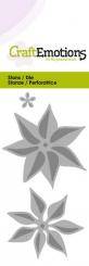 CraftEmotions Stanz- und Prägeschablone 3tlg - Weihnachtsstern 3D 