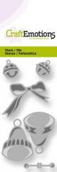 CraftEmotions Stanz- und Prägeschablone 5tlg - Glocken 