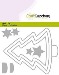 CraftEmotions Stanzschablone 7tlg - Rahmen - Tanne 