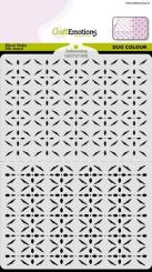 CraftEmotions Stencil / Schablone Duo Colour Nr.8 2xA6 A5 