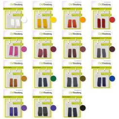 CraftEmotions Wachs Farbpigment - 2 Sticks 30 x 10 x 10mm - ca. 5g 