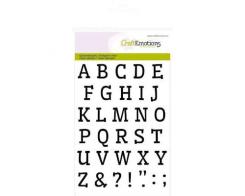 CraftEmotions clearstamps A6 - Alphabet CraftEmotions 