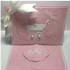 Crafter's Companion 3D Prägefolder (12,7 x 17,9cm) - Englische Rose 