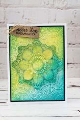 Crafter's Companion 3D Prägefolder (12,7 x 17,9cm) - Indian Summer 