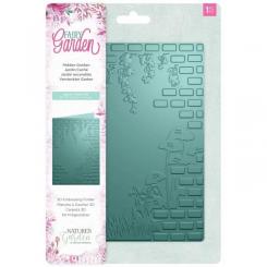 Crafter's Companion Fairy 3D Prägefolder (12.7x17.7 cm) - Versteckter Garten 
