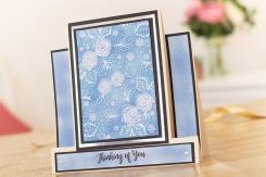 Crafter's Companion Gemini 3D Prägefolder (10.6 x 15cm) - Blüten Spitze 