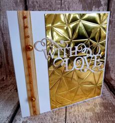 Crafter's Companion Gemini 3D Prägefolder (10.6 x 15cm) - Geometrie Dekor 