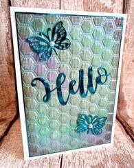 Crafter's Companion Gemini 3D Prägefolder (10.6 x 15cm) - Honigwaben 