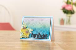 Crafter's Companion Gemini 3D Prägefolder (10.6 x 15cm) - Retro Garten 