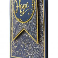 Crafter's Companion Gemini 3D Prägefolder (12,7 x 17,9cm) - Chantilly Lace 