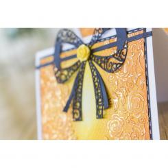 Crafter's Companion Gemini 3D Prägefolder (12,7 x 17,9cm) - Venetian Spitze 