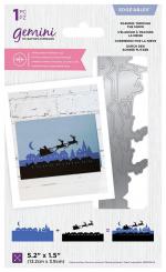 Crafter's Companion Gemini Double-Sided Stanzschablone - Durch den Schnee 