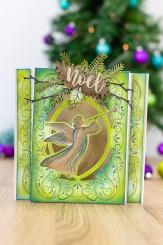 Crafter's Companion Gemini Schneide&Prägefolder (12,8x17,9cm) - Weihnachtsengel 