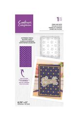 Crafter's Companion Schablone (12.7x22,2 cm) - Sterne 