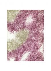 Crea-Pop Faservlies marmor burgund/gold 25cm x 1m 