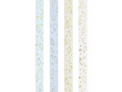 CreaPop 1 Rolle Organzaband Fisch 2,7m 