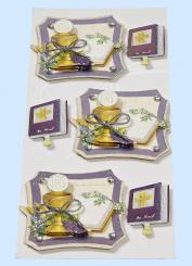 CreaPop 3D Sticker Kelch + Buch 4 Stk. 