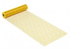 CreaPop Crackle Vlies  u. Tischläufer 28cm x 1m, Sonnengelb 